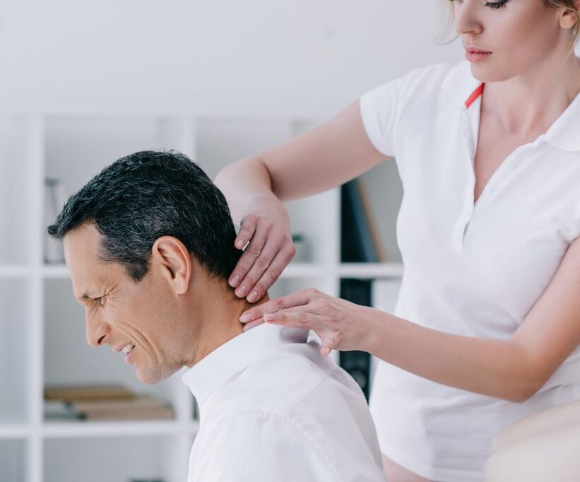 The massage of the cervical spine