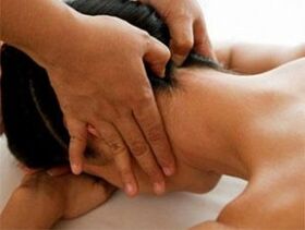 neck massage for osteochondrosis